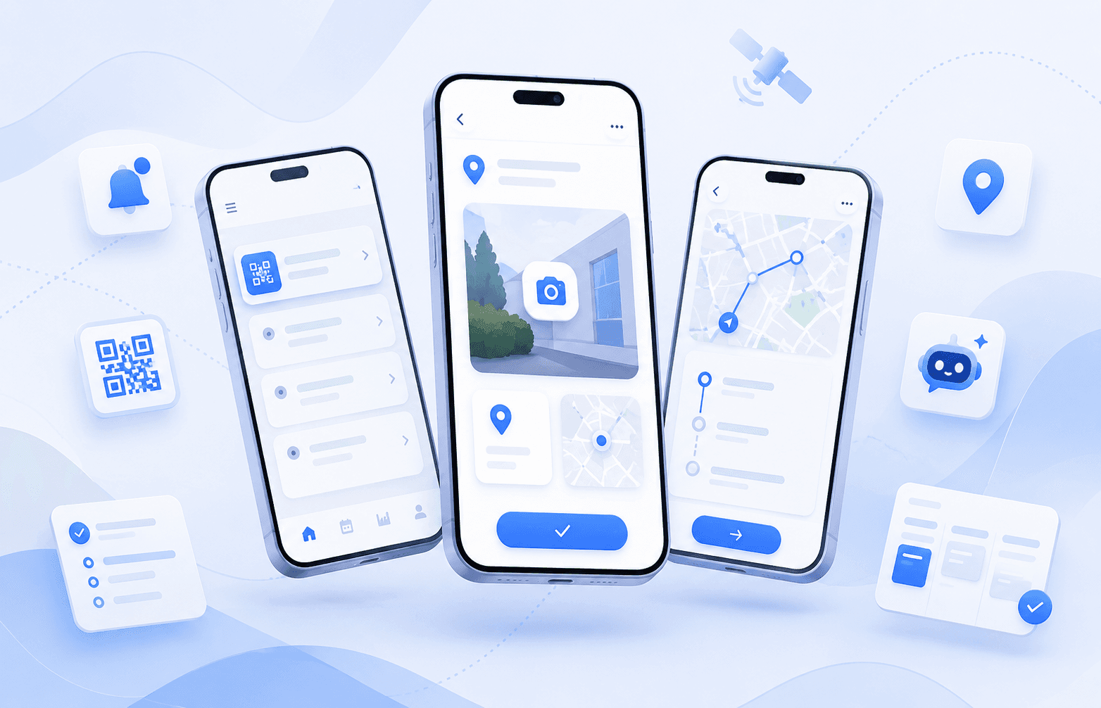 Ứng dụng di động Vlabel — kê khai thực địa, ghi sự kiện kèm GPS, bản đồ hành trình